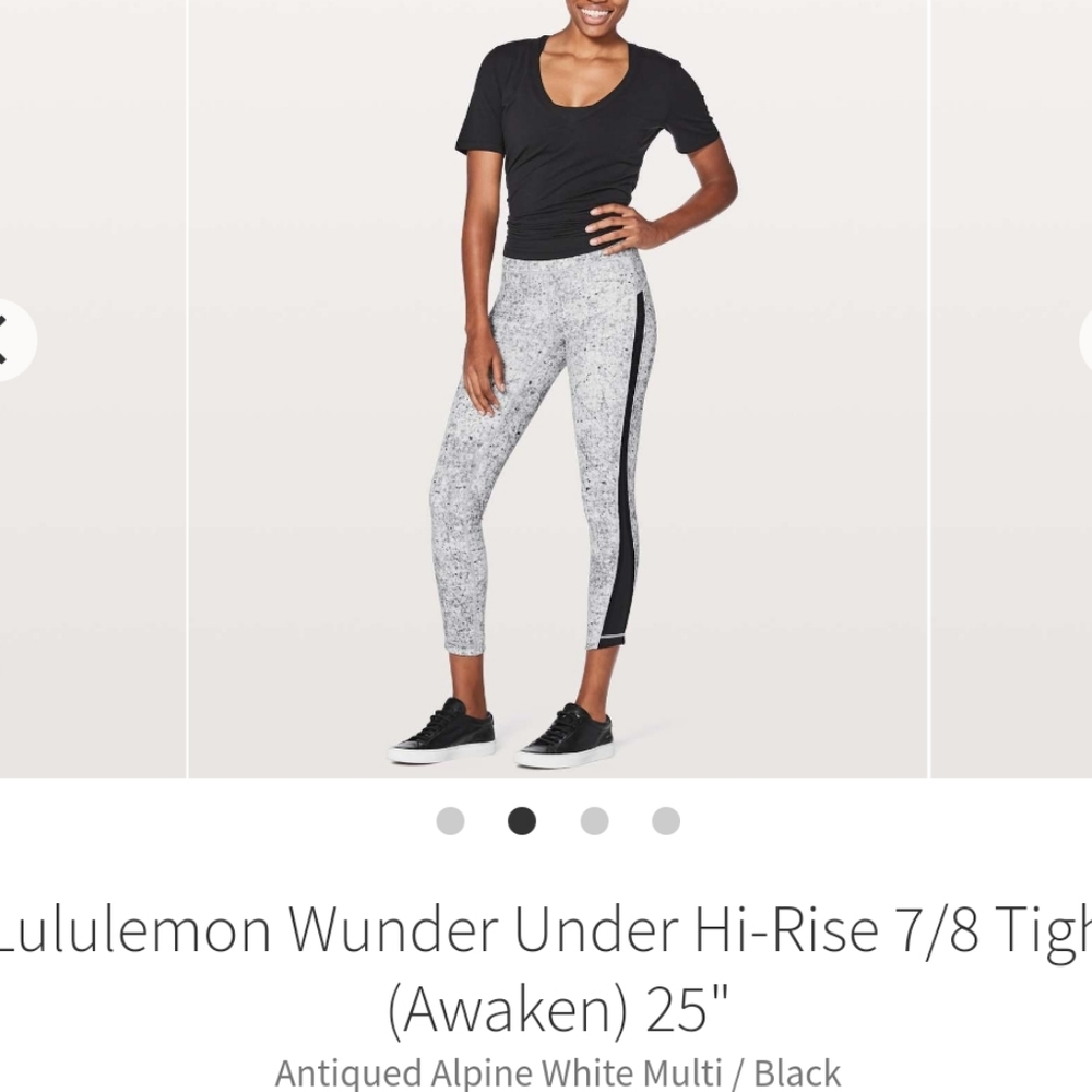 Lululemon Wunder Under HR 25" tight
